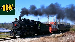 Black River amp Western 60 Passenger Trains to Ringoes 4K [upl. by Lah]