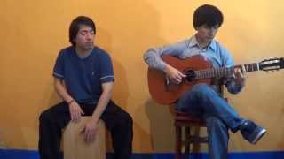 Aprende a tocar Cajon PeruanoVals Peruano Ivan Olaya [upl. by Rohn]