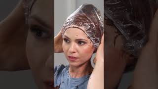 Gray Hair Color Transformation With Henna  All Natural [upl. by Brinna]