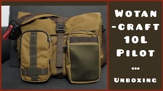 Wotancraft  Massive Unboxing  10L Pilot Camera Bag [upl. by Auop152]