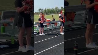 Chesaning Indians Cheer cheer cheerleading michigan [upl. by Ardnohsed]