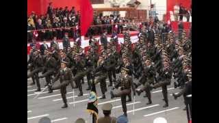 quotZARUMILLAquot  Marcha Militar Peruana [upl. by Blood]