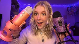 ASMR Microphone Comparison Blue Yeti Vs Fifine K690 Your Favorite Fast and Aggressive Triggers ✨💗 [upl. by Adnola660]