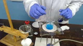 Preparation of Copper Sulfate Crystals [upl. by Keslie]