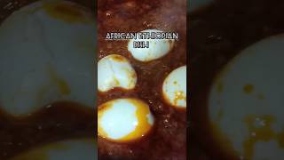 Berbere spice egg stew Ethiopian dish cookingvideo berberespice [upl. by Eleynad]