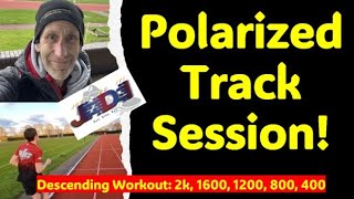 Polarized Descending Track Workout for Duathletes [upl. by Asilrac]