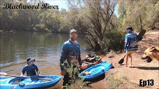 Ep13 Part one Blackwood River CampingFishingDiving [upl. by Ativet]