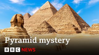 Scientists may have solved mystery behind Egypts pyramids  BBC News [upl. by Lucine246]