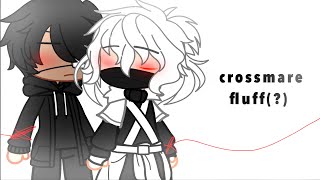 𝙄𝙢 𝙞𝙣 𝙡𝙤𝙫𝙚  crossmare fluff  sans au  my au [upl. by Zetnahs]