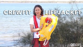 Crewfit 165N Sport Inflatable Lifejacket from Crewsaver [upl. by Reiniar]