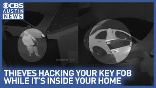 Car thieves are hacking key fobs to quickly and quietly steal vehicles [upl. by Denys]