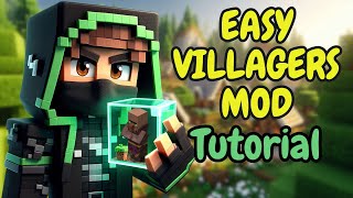 Easy Villager Mod  Tutorial Completo [upl. by Arabella]