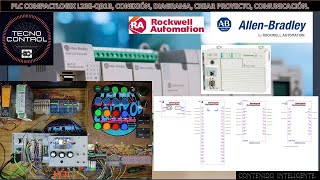02PLC COMPACTLOGIX L23EQB1B CONEXIÓN DIAGRAMA CREAR PROYECTO COMUNICACIÓN [upl. by Gisela]