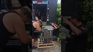 WILLIAMSON STEAM BOILER COMPLETE INSTALLATION PROCESS [upl. by Rollecnahc21]