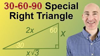 306090 Special Right Triangles [upl. by Atir960]