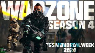 WARZONE  TGS MEMORIAL WEEK 2024  SEASON 4  XIX  19 [upl. by Aja]