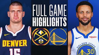 WARRIORS at NUGGETS  FULL GAME HIGHLIGHTS  January 4 2024 [upl. by Ange]