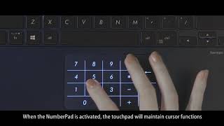 ASUS NumberPad Reinventing the Touchpad  ASUS [upl. by Anilok]