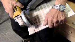 How to Make Holes in Ceramic Tile [upl. by Naimad790]