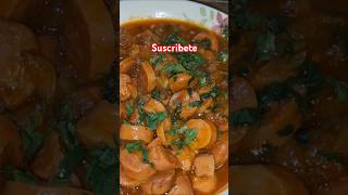 CHORIZO GUISADO VIDEO COMPLETO EN MI CANALrecetas comidacolombiana [upl. by Merrilee102]