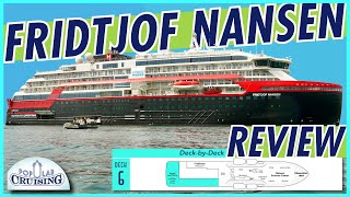 Take an Icelandic EXPEDITION Cruise 🇮🇸 Hurtigruten Fridtjof Nansen Review amp DeckByDeck Tour 2023 [upl. by Laddie529]