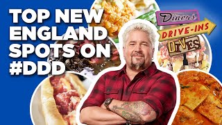 Top 20 DDD Videos in New England with Guy Fieri  Diners DriveIns and Dives [upl. by Pernas]