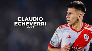 Claudio Echeverri is World Class in 2024 🇦🇷 [upl. by Aittam]