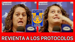 🚨DT de Tigres Femenil MANDA MENSAJE a Liga MX Femenil  Milagros Martínez sobre protocolos [upl. by Ssew]