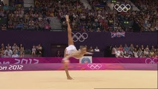 Evgeniya Kanaeva Wins Rhythmic AllAround Gymnastics Gold  London 2012 Olympics [upl. by Etteoj]