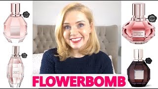 VIKTOR amp ROLF FLOWERBOMB PERFUME RANGE REVIEW  Soki London [upl. by Nylac445]