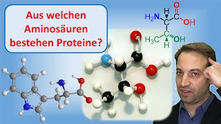 Chiralität und Naturstoffe Teil 8  Proteinogene Aminosäuren [upl. by Shalne]