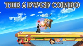 The Infamous 6 EWGF Combo in Smash Ultimate SSBU [upl. by Ellatsirhc741]