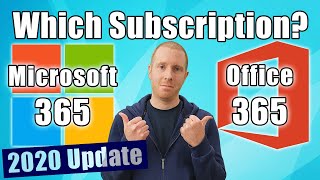 Microsoft 365 Vs Office 365 Which Subscription Should You Buy [upl. by Barcot]