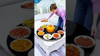 360 rotating dining table Amazon ProBox [upl. by Hammad]