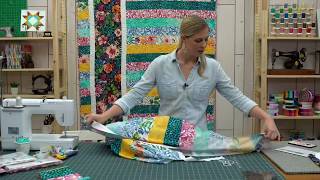 REPLAY Create a Garden Rows Quilt with Misty [upl. by Atnahsa]