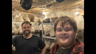 How This Small Mushroom Farm Yields 270 Lbs  A Week [upl. by Magee745]