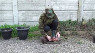 Skinning a Pheasant the quick way [upl. by Nyletak]