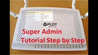 Fiberhome Super Admin RP2627  PLDT HOME Fibr  AN550604FA [upl. by Ynohtnaluap]