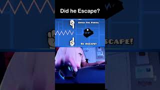 Geometry Dash Escape The Monster To Survive shorts [upl. by Akinit183]