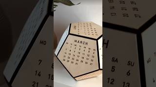 Wooden Calendar 😲  CNC Work  music carpenter like art artist woodworking calendar [upl. by Anissej]