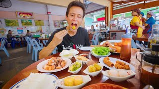 Dim Sum Breakfast of Champions BEST THAI FOOD in Remote Thailand [upl. by Keyser771]