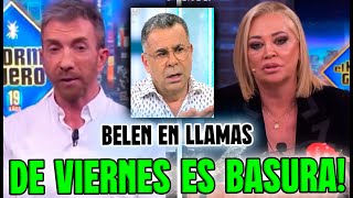 💥BELEN ESTEBAN DESTROZA TELECINCO EN EL HORMIGUERO Y EXPONE A JORGE JAVIER Por Sálvame [upl. by Macfadyn]