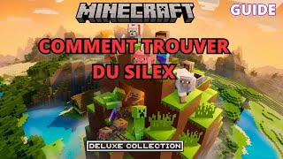 TUTO COMMENT TROUVER DU SILEX SUR MINECRAFT Trouver du silex minecraft FACILEMENT TUTO DEBUTANT [upl. by Rosemari]