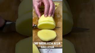 MI MERLUZA A LA GALLEGA Una receta tradicional para disfrutar de un delicioso plato rico y completo [upl. by Wertz243]