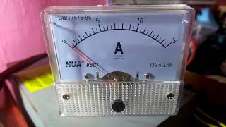 Cara pasang ampere meter A untuk arus DC  menggunakan smps dan radio rig sebagai beban amper dc [upl. by Scholz194]