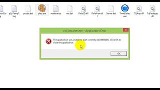 Nd launcherexe  application error حل مشكلة كونكر اونلاين [upl. by Aihsia989]