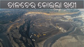 Talcher COAL Mines Odisha  AerialDrone view  Cultural ODISHA [upl. by Eigriv]