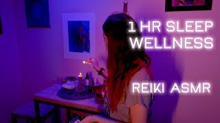 One Hour Sleep Wellness Reiki with ASMR [upl. by Denison]