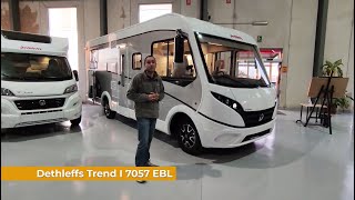 2021 Dethleffs Trend I 7057 EBL ANÁLISIS Impresionante integral para 4 personas  CARAVANAS SANGAR [upl. by Aihsekyw457]