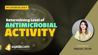 Determining Level of Antimicrobial Activity  Disc Diffusion Tests  Microbiology  VLearning [upl. by Gwenny]